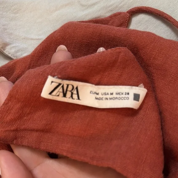 Rust Halter Top - Picture 3 of 3